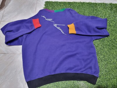 vintage 90s KENZO GOLF SWEATSHIRT JAPAN VTG multicolour DESIGN 2