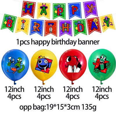 80-teiliges Rainbow Friend Geburtstags-Deko-Set – Ballons, Banner, Teller, Tischdecke, Cake Topper, Cupcake Topper – Für Kindergeburtstag & Party 80-teiliges Rainbow Friend Geburtstags-Deko-Set – Ballons, Banner, Teller, Tischdecke, Cake Topper, Cupcake Topper – Für Kindergeburtstag & Party
