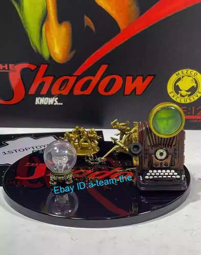 Mezco Toyz The Shadow 1/12 Scale 6″ Action Figures KNOWS Model Toys Collectible - Picture 4 of 5