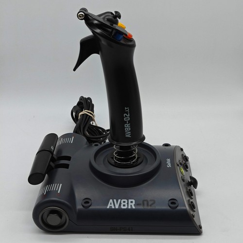 Saitek Aviator AV8R-02 Black/Grey SN-PS41 For Xbox 360 - Picture 3 of 6