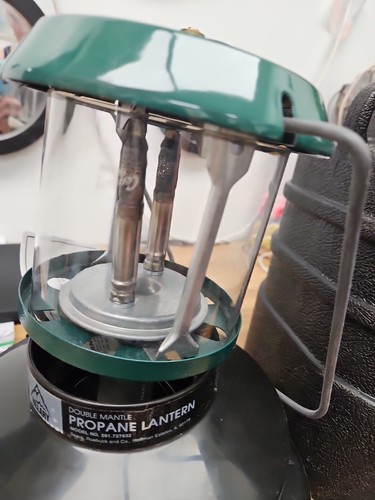 Coleman Camping Lantern NEW Model 201.727632 With Case Double Mantle Propane - Picture 5 of 11