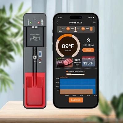 Küchenthermometer Bluetooth Wireless APP Remote Meat Thermometer 360ft DigitalXs