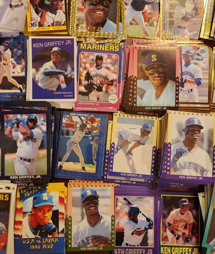 Ken Griffey Jr. ÉNORME LOT de 86 différents RARE ! et ODDBALL Seattle Mariners - Photo 12 sur 13