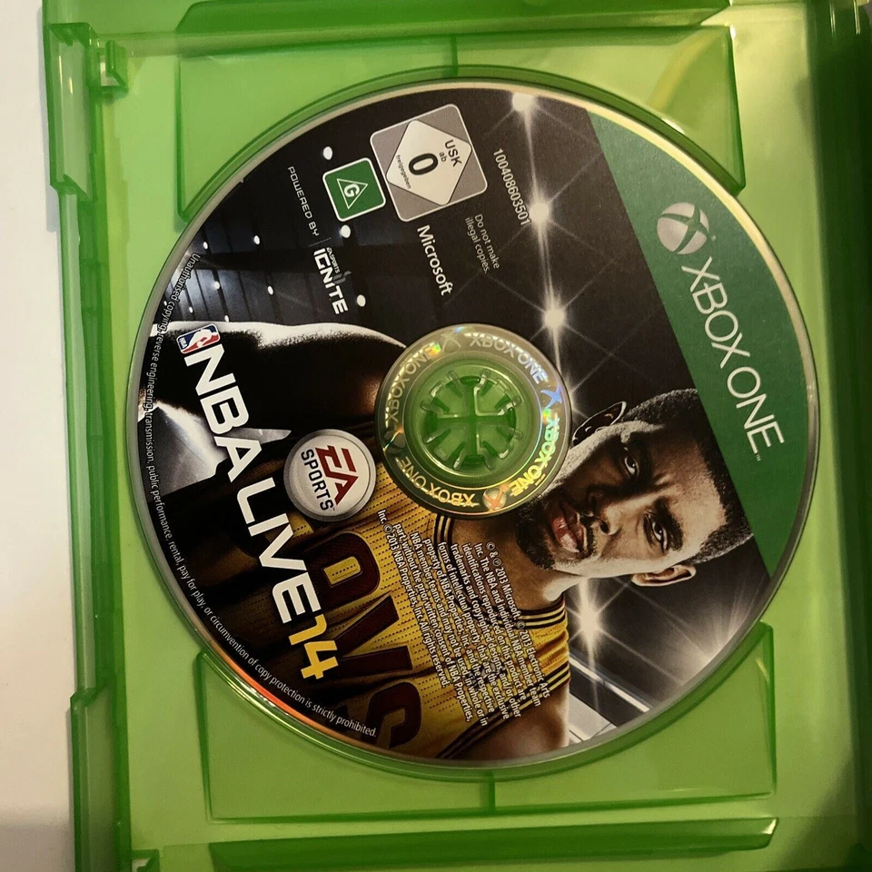 NBA 2K14 & NBA Live 14 Microsoft XBOX ONE Lebron James & Kyrie Irving - Image 4 of 4