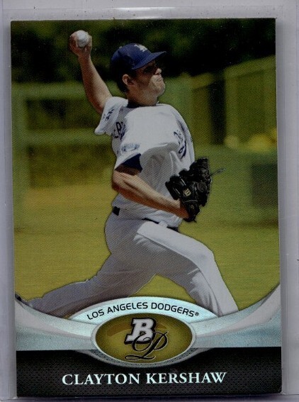 2011 Bowman Platinum - Clayton Kershaw #58 Gold Los Angeles Dodgers