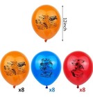 Race Car Birthday Party Supplies Race Car Cake Cupcake Balloons Birthday Banner  — photo 3