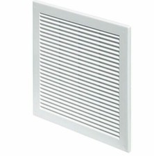 Air Vent Grille 100mm x 100mm 4'' x 4" with Fly Screen Wall Ventilation Cover