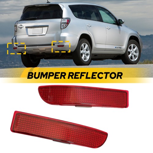 2PCS Rear Bumper Reflector Light For 2012 Base Toyota RAV4 Limited EV Waterproof - Picture 16 of 19