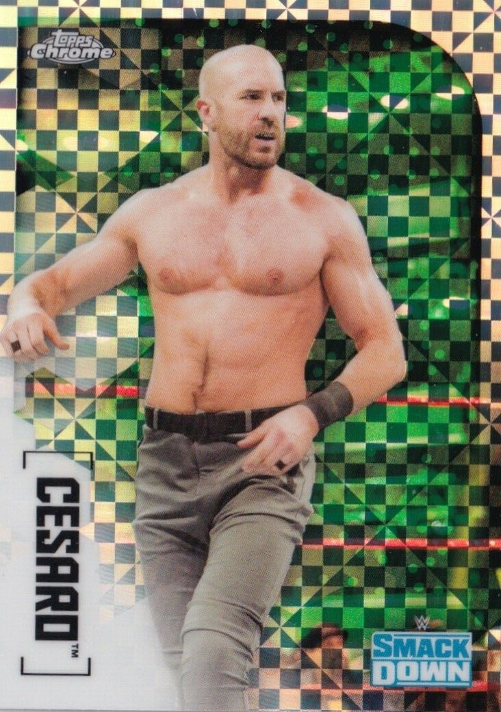 コレ太郎 2020 Topps Chrome WWE X-Fractor Cesaro #19 | eBay