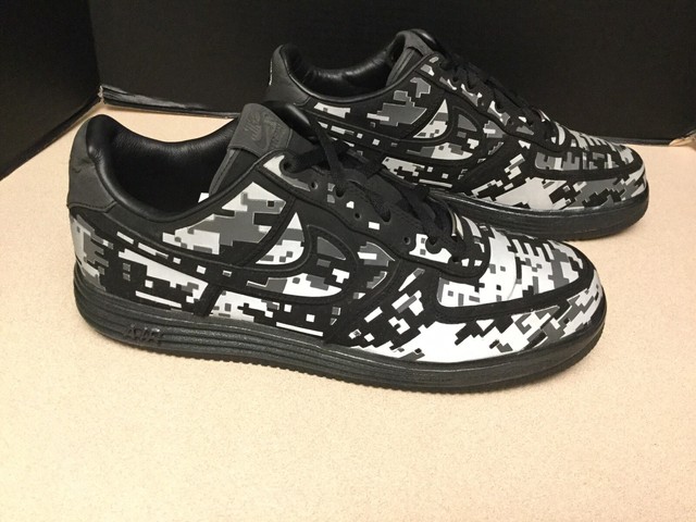 Size 13 - Nike Lunar Force 1 Digi NRG Camo Black for sale online | eBay