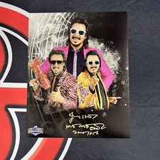 Jimmy Hart HOF Autographed WWE WWF  8x10 Photo Inscribed Mouth Of The South