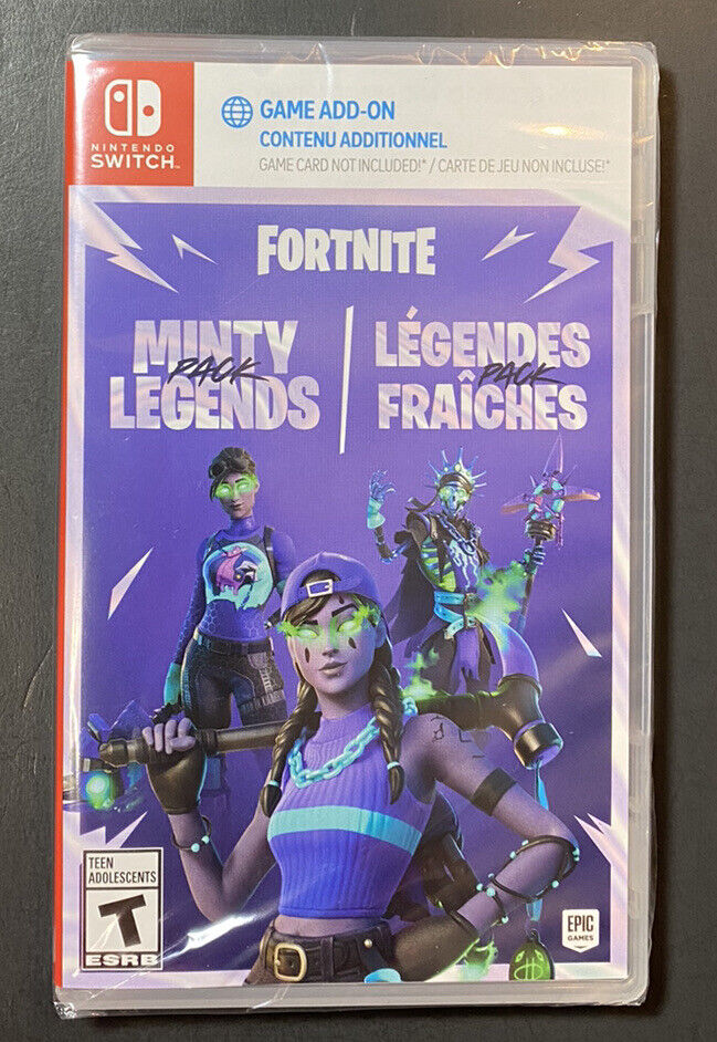 Fortnite Minty Legends Pack (code in Box) - Switch - Game Games