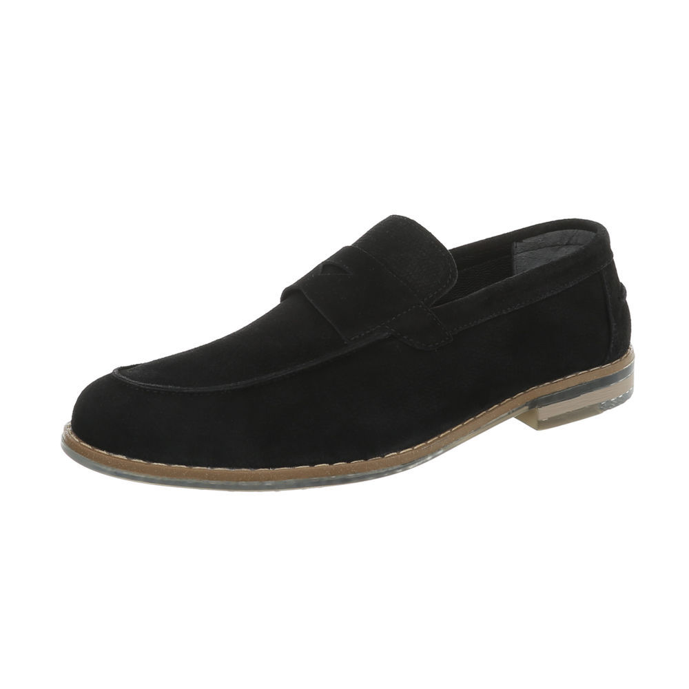 LEDER SLIPPER HALBSCHUHE HERRENSCHUHE DESIGNER NEU Gr 47 Schwarz 8718 LEDER SLIPPER HALBSCHUHE HERRENSCHUHE DESIGNER NEU Gr 47 Schwarz 8718