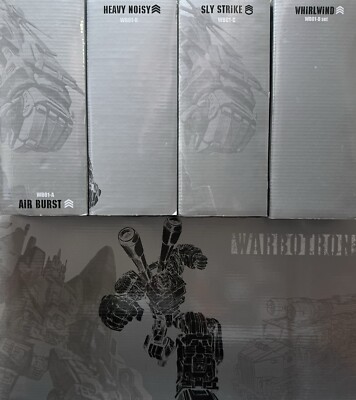 Transforming Combiner WARBOTRON Homage To Bruticus COMPLETE SET NEW Never Opened