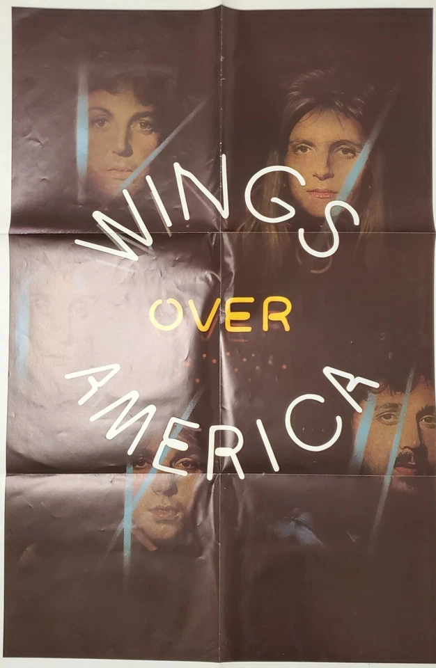 PAUL McCARTNEY "Wings Over America" - 1976 3-Records Capitol SWCO-11593 w/Poster - Image 3 of 4