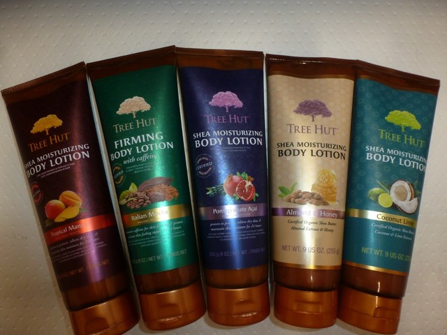 tree hut body lotion