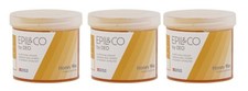 Epil Co Honey Wax Pot Tub Jar Depilatory Face Leg Body Waxing Strip Beauty 3 pk