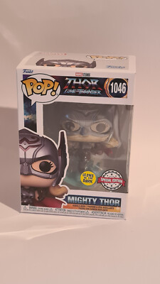 Funko POP! Marvel Studios Love and Thunder 1046 Mighty Thor Glows in the Dark SE