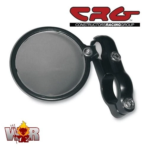 Espejo Oxford Horizon Para Motocicletas - Universal, Extremo De Barra Derecho, Convexo, Aluminio Negro