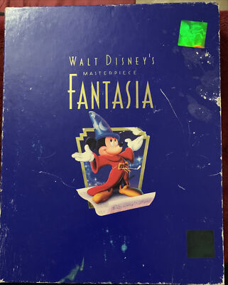 Fantasia - Deluxe Collector's Edition (VHS, 1991) Boxed With Book