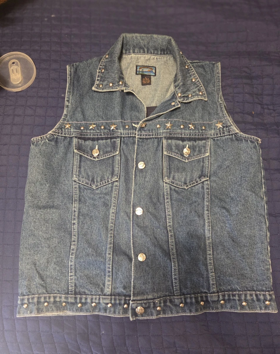 Denim Studded Vests for Men for Sale | Shop New & Used | eBay