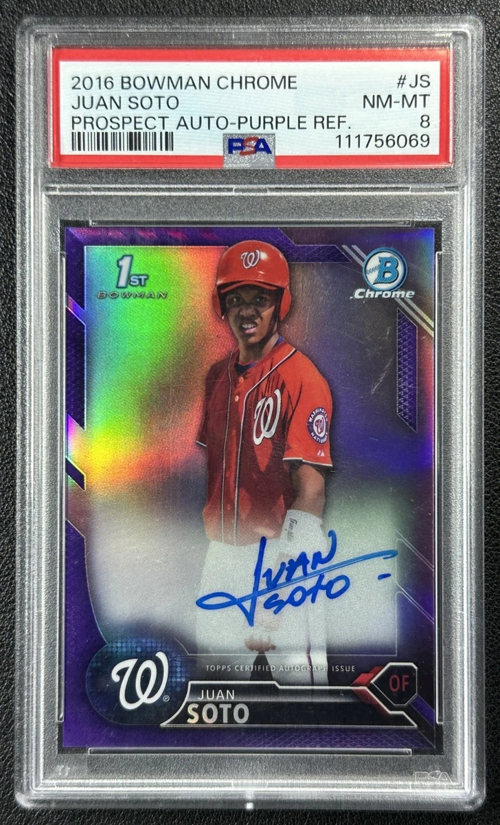 Bowman Washington Nationals Baseball Autographed Sports Trading