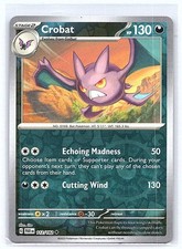 CROBAT 112/182 REVERSE HOLO PARADOX RIFT POKEMON TCG CARD