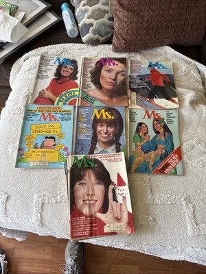 MS. Magazine 1976 COMPLETE YEAR G To VG Condition Feminism Women Gloria Steinem