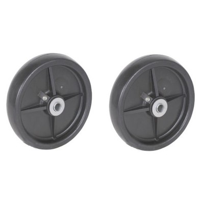 (2) 8''X2'' Deck Wheels Fits John Deere 50'' 60'' 72'' Decks Repl AM107561