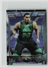 Carl Davis RC 2015 Topps Chrome Mini Baltimore Ravens #195