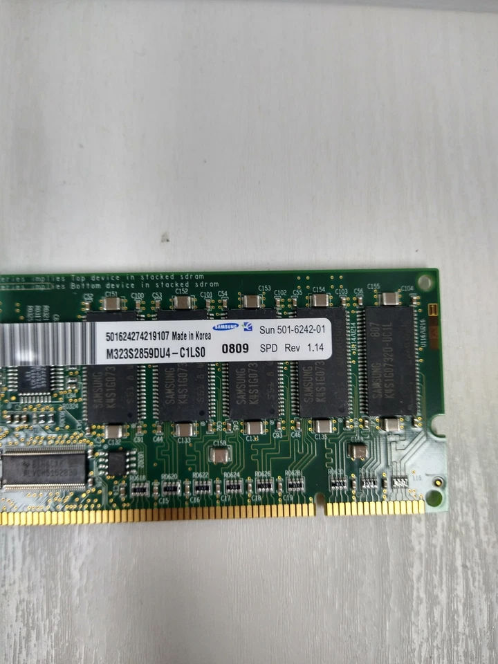Sun 501-6242-01 Samsung M323S2859DU4-C1LS0 - RAM - Image 2 of 4