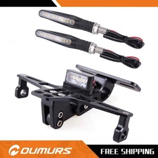 New Motorcycle Rear Tail Tidy Fender Eliminator LED Turn Signal Kit Universal