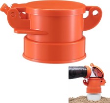 4" Sewer Cap for RV Sites/campgrounds Odorless Female Sewer Cap Easily Orange
