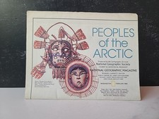 National Geographic Map: Peoples of the Artic February 1983