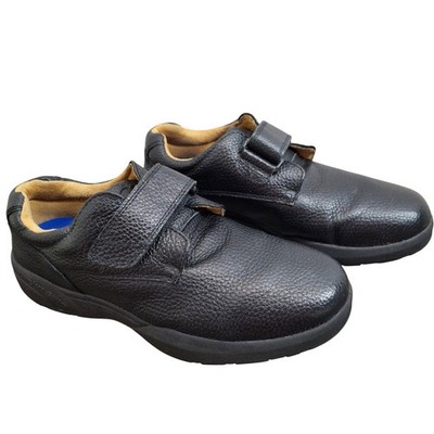 Dr. Comfort Shoes Mens Size‎ 12 Wide Black Leather Hook Loop Orthopedic Diabetic Dr. Comfort Douglas Men main image 4