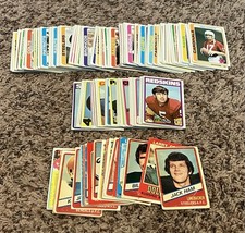 201) 1970’s Topps Vintage Lot of 201 NFL Football Cards - 1972 1978