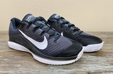 NikeCourt Air Zoom Vapor 12 Black Tennis Pickleball Shoes HQ6027-001 Size 8.5