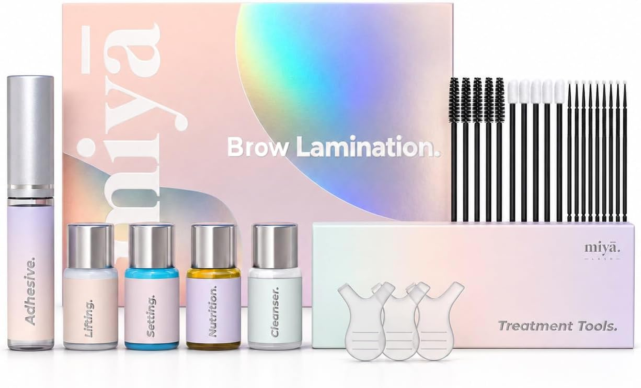 MIYA LASH | Brow Lamination Kit | Professional Eyebrow Lamination with Keratin |