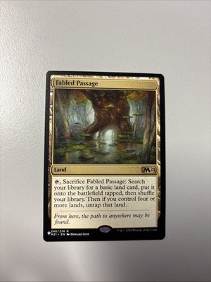 Fabled Passage Magic The Gathering Secret Lair 246/274 M21  Rare 