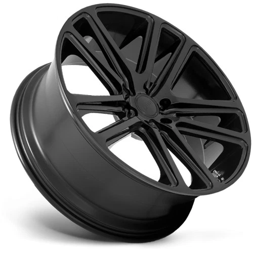 (Set of 4) Dub S256 Flex 24x10 5x115 +20mm Gloss Black Wheels Rims 24" Inch - Image 4 of 4