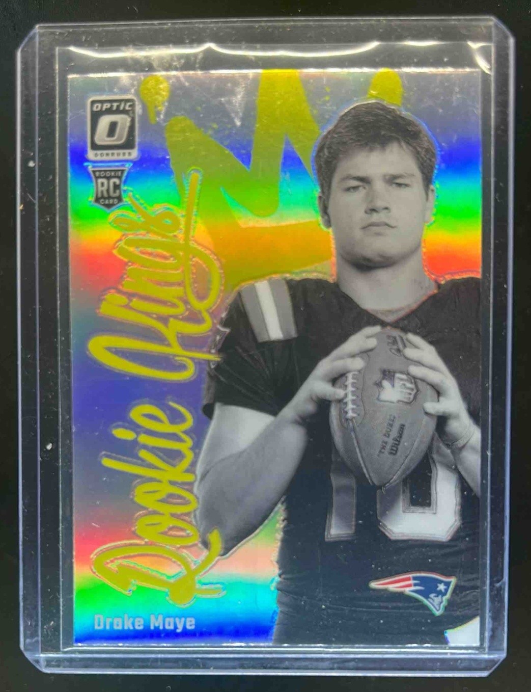 2024 Donruss Optic Drake Maye Rookie Kings RC Rookie #3 Patriots