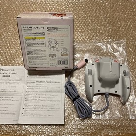 Good Condition Dc Dreamcast Sakura Wars Controller Hkt-7700-19 Box With Manual S