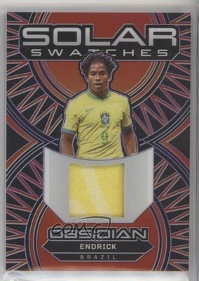 2024-25 Obsidian Solar Swatches Electric Etch Purple 38/50 Endrick Rookie RC 3u4