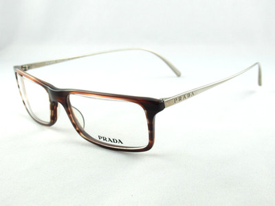 Prada Mod. VPR 02E 1AY-101 Brille Ausstellungsstück ohne Etui