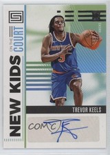 2022-23 Panini Chronicles New Kids on the Court Trevor Keels #NKC-TNY Auto 1e52