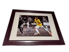 Neymar - Framed Brazil Autographed Poster Print Soccer Memorabilia