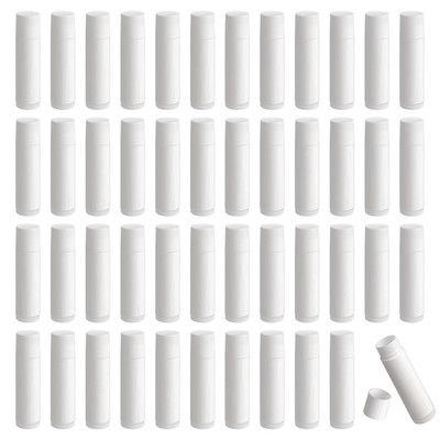 Leere Lippenstift-Tubes 50 Stück Wiederverwendbar für DIY Lippenbalsam, Kompakt