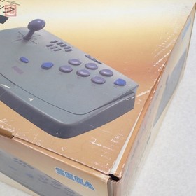 SEGA Saturn Racing Controller HSS-0115 and Virtua Stick HSS-0104 Tested Set