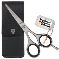 professional BEARD MUSTACHE HAIR SCISSORS, stainless steel, straight blade,...