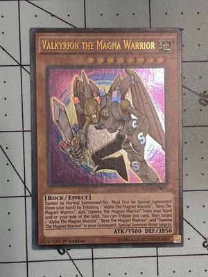 Valkyrion the Magna Warrior YGLD-ENB01 King of Games: Yugi's Legendary Decks...